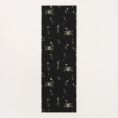 Wildflower Floral Bumble Bee | モノグラム  ヨガマット (裏面)