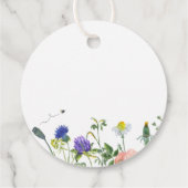 Wildflower for 感謝してい Being-Ing Hereメッセージカード フェイバータグ (裏面)