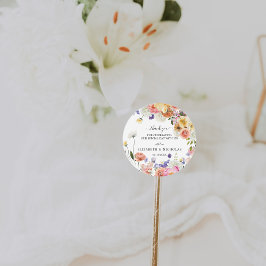 Wildflower Garden | 結婚式の引出物 ラウンドシール