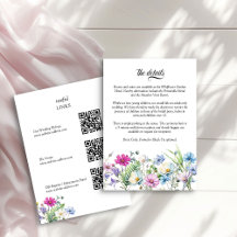Wildflower Garden 花嫁DIY QRコード