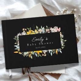 Wildflower Garden Charm | Baby Shower ゲストブック