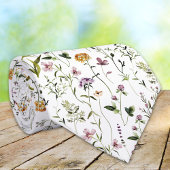 Wildflower Garden Floral Pattern  ネクタイ