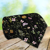 Wildflower Garden Floral Pattern  ネクタイ