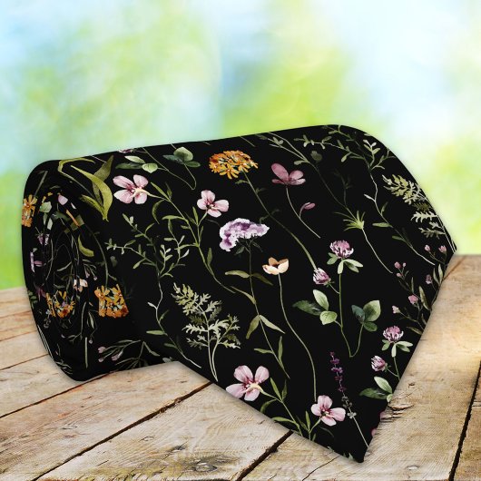 Wildflower Garden Floral Pattern  ネクタイ