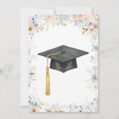 Wildflower Garden Graduation Party Invitation 招待状 (裏面)