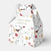 Wildflower Garden Wedding Favor Box フェイバーボックス (正面サイド)
