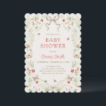Wildflower Gender Neutral Baby Shower 招待状<br><div class="desc">Wildflower Gender Neutral Baby Shower Invitation. Matching items available.</div>