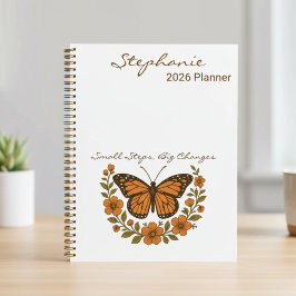 Wildflower Gift for Her Cottagecore Garden プランナー手帳