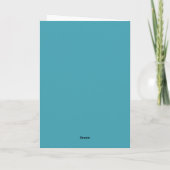 Wildflower Happy Birthday Mom Card カード (裏面)