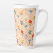 Wildflower Harlequin Garden カフェラテマグ (右)
