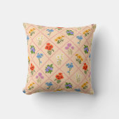 Wildflower Harlequin Garden クッション (正面)