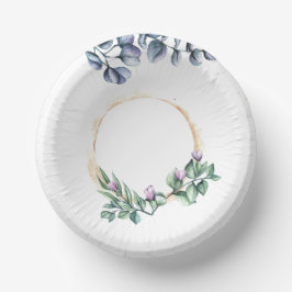 Wildflower Harmony Floral Wedding ペーパーボウル