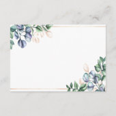 Wildflower Harmony Wedding Directions エンクロージャーカード (裏面)