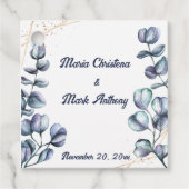 Wildflower Harmony Wedding Favor  フェイバータグ (正面)