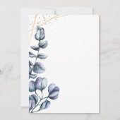 Wildflower Harmony Wedding Invitation  招待状 (裏面)