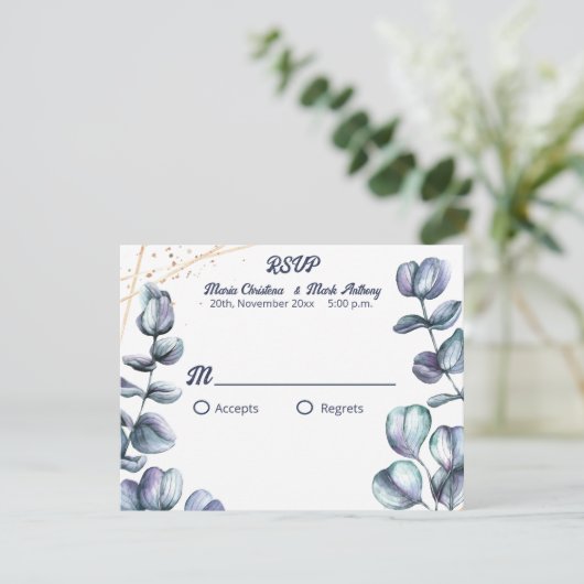 Wildflower Harmony Wedding RSVP (スタンド正面)