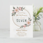 Wildflower Level 7 Birthday 招待状 (スタンド正面)