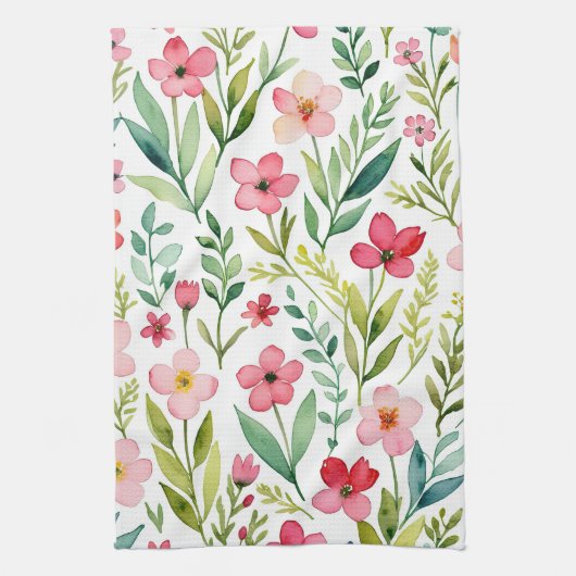 Wildflower Meadow キッチンタオル (縦)