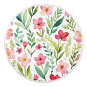 Wildflower Meadow セラミックノブ (正面)