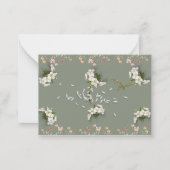 Wildflower Meadow "A Note From" カード (裏面)