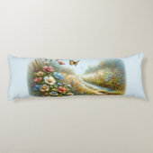 Wildflower Meadow Butterfly Garden ボディピロー (裏面)