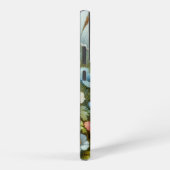 Wildflower Meadow Butterfly Garden Samsung Galaxyケース (右側面)