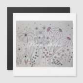 Wildflower Meadow Magnetic Card (正面/裏面)
