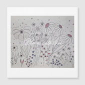 Wildflower Meadow Magnetic Card (正面)