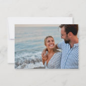 Wildflower Meadow Photo'結婚s Thank You サンキューカード (裏面)