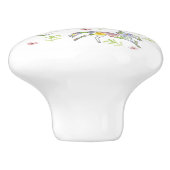 Wildflower Meadow Ponies Ceramic Knob セラミックノブ (側面)