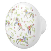 Wildflower Meadow Ponies Ceramic Knob セラミックノブ (右)