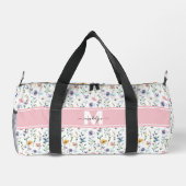 Wildflower Monogram ダッフルバッグ (裏面)