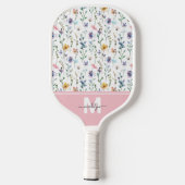 Wildflower Monogram ピックルボールラケット (裏面)