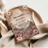 Wildflower Mountain Birthday Elegance 招待状