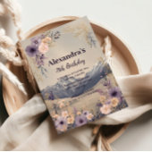 Wildflower Mountain Milestone Celebration 招待状