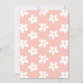 Wildflower Photo Preschool Graduation Party 招待状 (裏面)