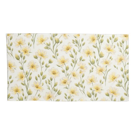 Wildflower Pillowcases – King (Set of 2) 枕カバー (裏面-右)