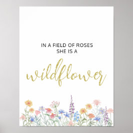 Wildflower Poster ポスター