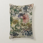 Wildflower print アクセントクッション (正面(垂直))