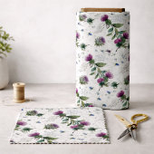 Wildflower Purple Thistle  ファブリック