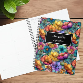 Wildflower Rainbow Customizable Planner プランナー手帳