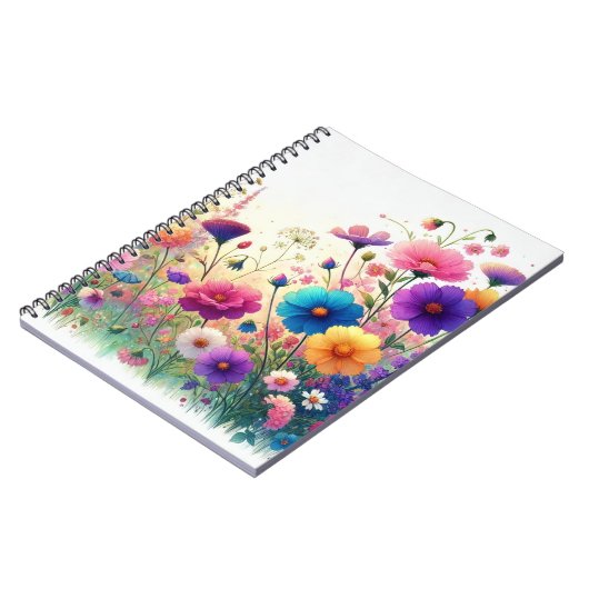 Wildflower Rhapsody ノートブック (左側)