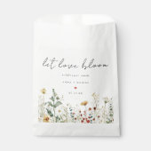 Wildflower Seeds Wedding Favor Bag フェイバーバッグ (正面)