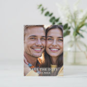 Wildflower Spring Photo Save the Date 案内状 (スタンド正面)