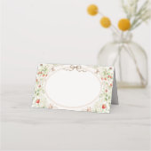 Wildflower Strawberry Place Card プレイスカード (正面)