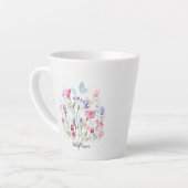 Wildflower Tasse カフェラテマグ (左アングル)