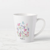 Wildflower Tasse カフェラテマグ (右)