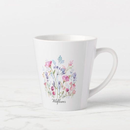 Wildflower Tasse カフェラテマグ (右)