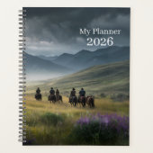 Wildflower Trail Cowboy Planner プランナー手帳 (正面)