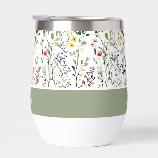 Wildflower Watercolor Botanical Name (右面)